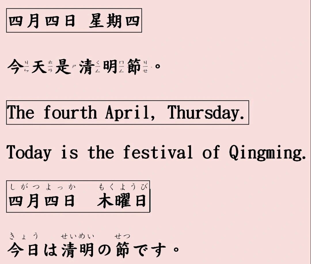 四月初四,春天的开始与特殊纪念日插图 四月初四,春天的开始与特殊纪念日插图