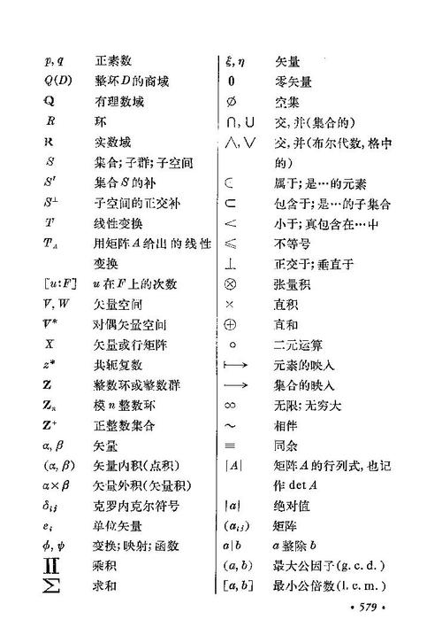 数字符号图案大全，探索符号世界的奥秘插图