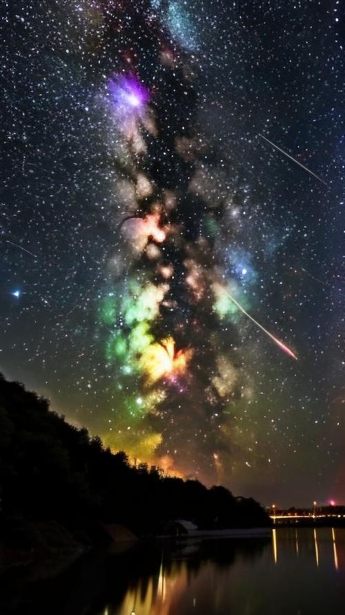 天秤座流星雨，璀璨星辰下的浪漫幻想插图