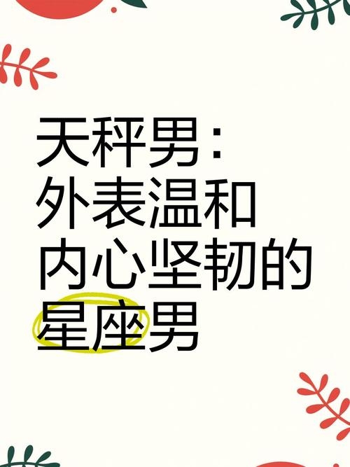 天枰座男生，优雅温和，但心口不一插图