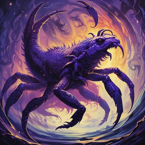 天蝎座，深邃与坚韧的灵魂探索者插图