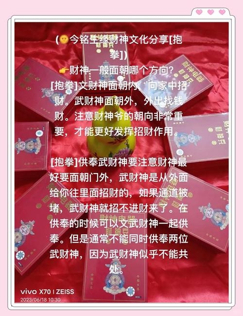 武财神爷摆放位置指南插图