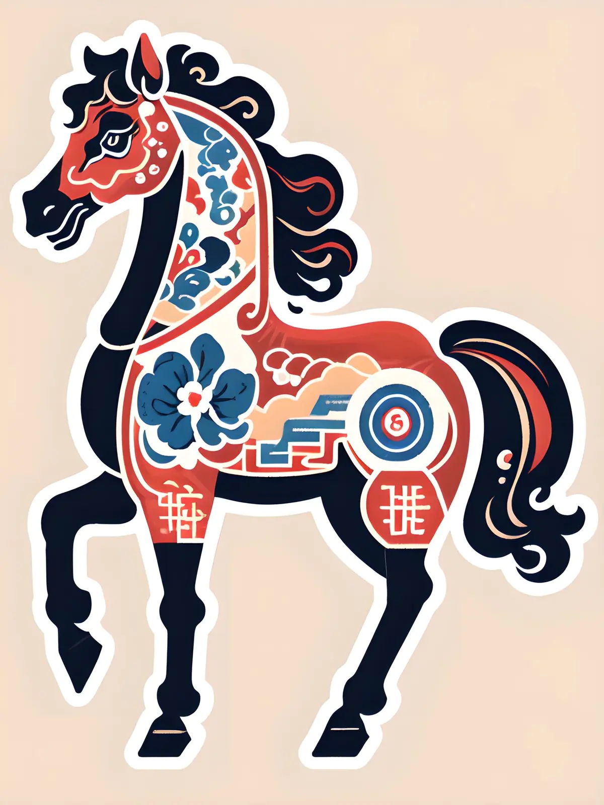 望尘莫及,遥想生肖—马插图 望尘莫及,遥想生肖—马插图