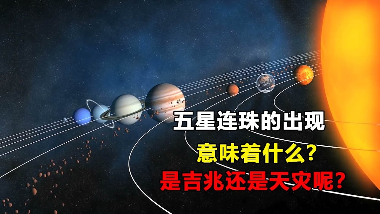 五星连珠的出现预示着什么插图