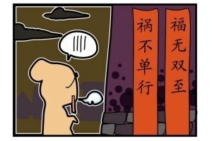 祸不单行与生肖插图