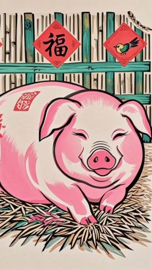 俗不可耐打一生肖—猪插图