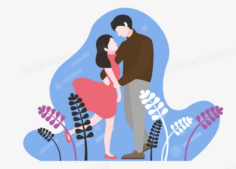 拥抱情人节插图