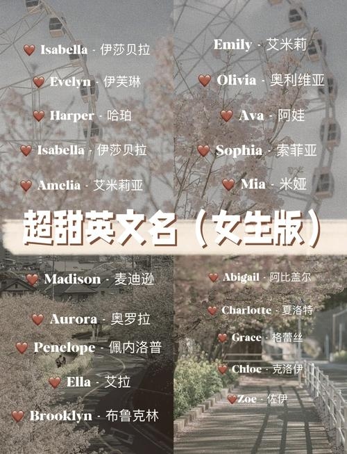 微博英文名字大全插图