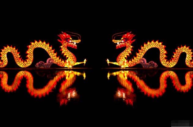 喜从天降，龙舞腾飞寓意祥瑞插图