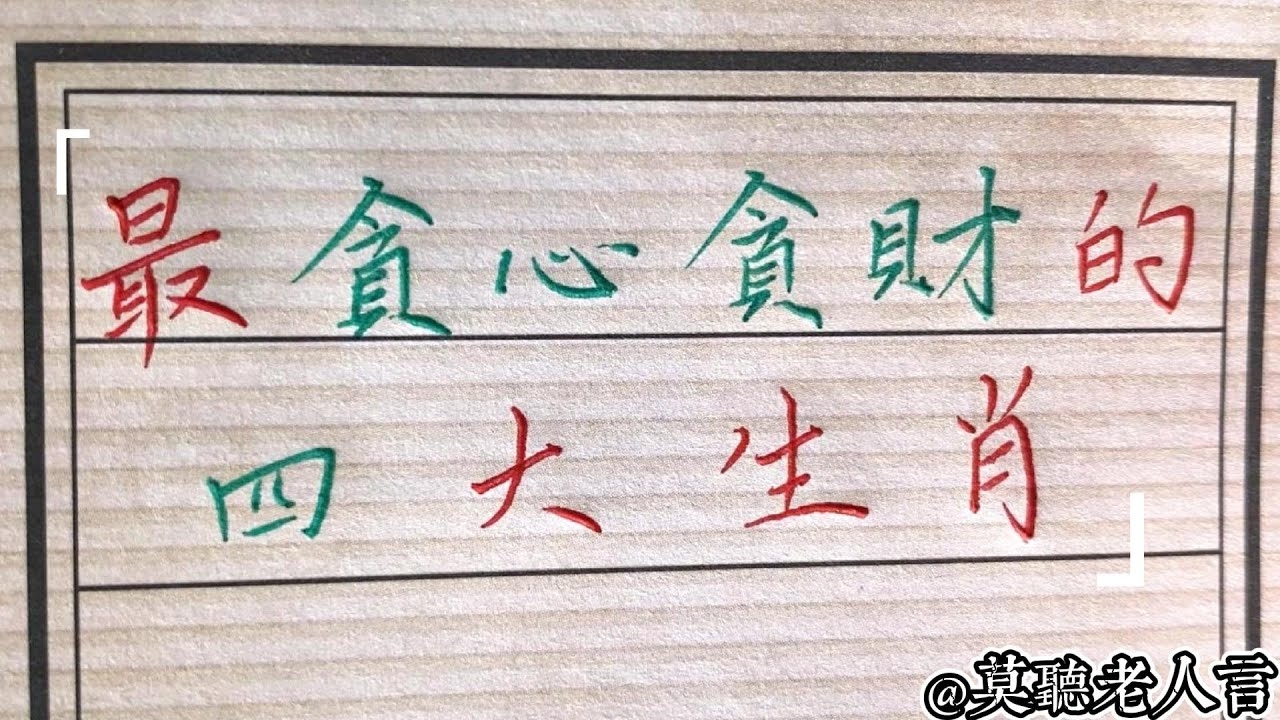 贪得无厌，揭示生肖背后的故事与反思插图