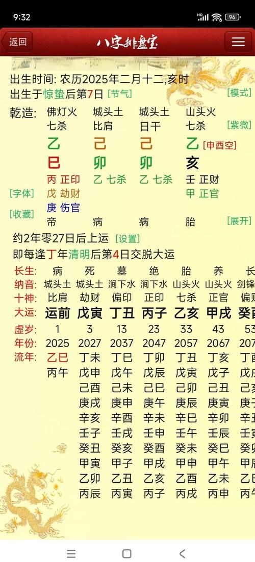 免费八字排盘，洞悉未来命运！插图