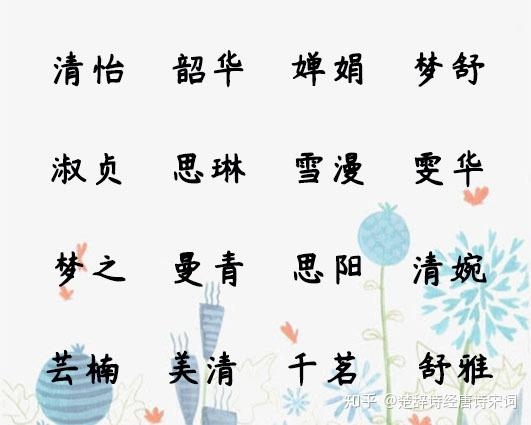 免费起名女孩2020，探寻美好寓意插图