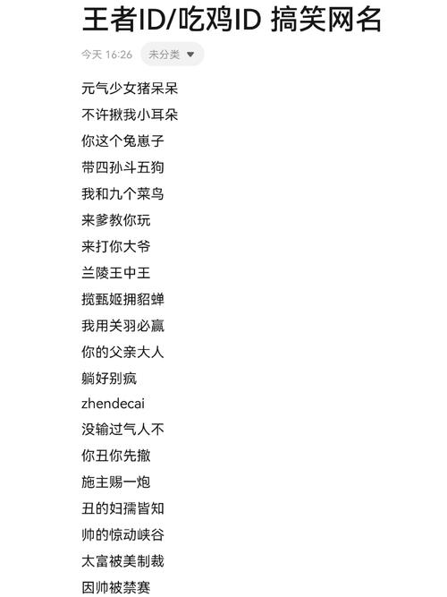 笑翻天！吃鸡ID搞笑名字大全插图