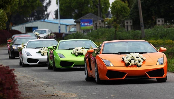 幸福启航,婚庆车队的美好寓意插图 幸福启航,婚庆车队的美好寓意插图