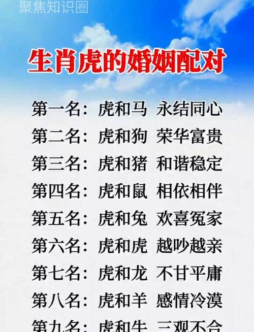 属虎的人与哪些属相最为相配插图