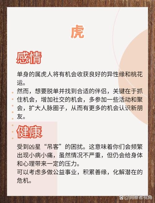 属虎人2015年运势概览插图