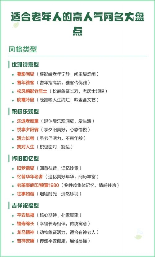 适合中年人的网名选择与解析插图