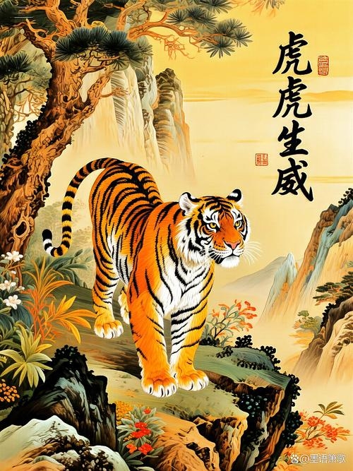 绿林好汉对应生肖虎，勇猛正义的象征插图