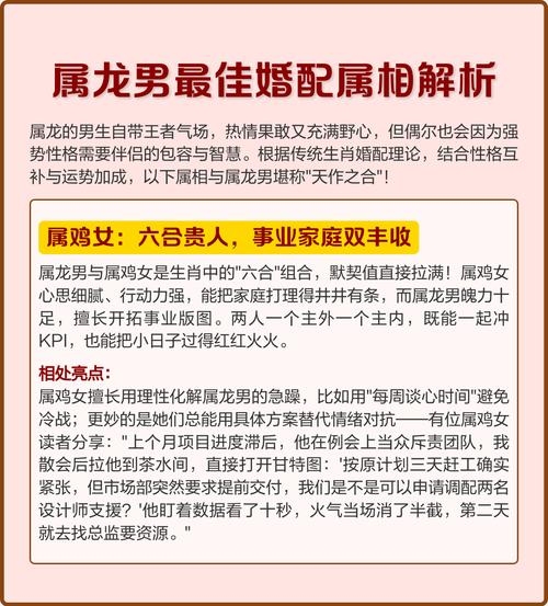 属龙属相婚配表插图 属龙属相婚配表插图