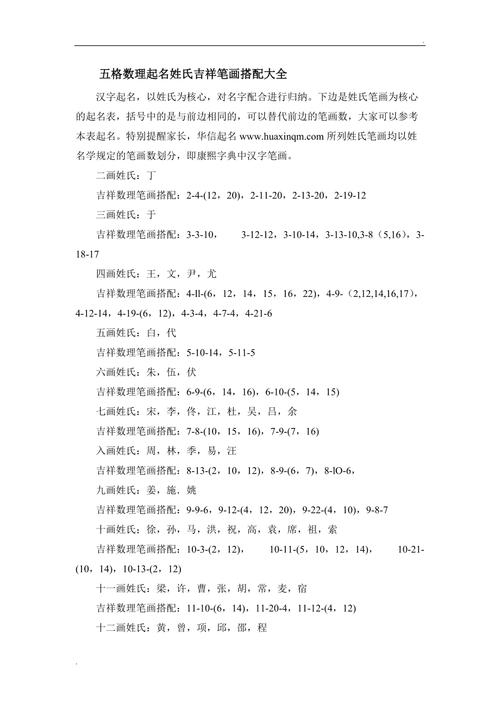 姓名笔画吉凶解析，笔画密码中的命运奥秘插图