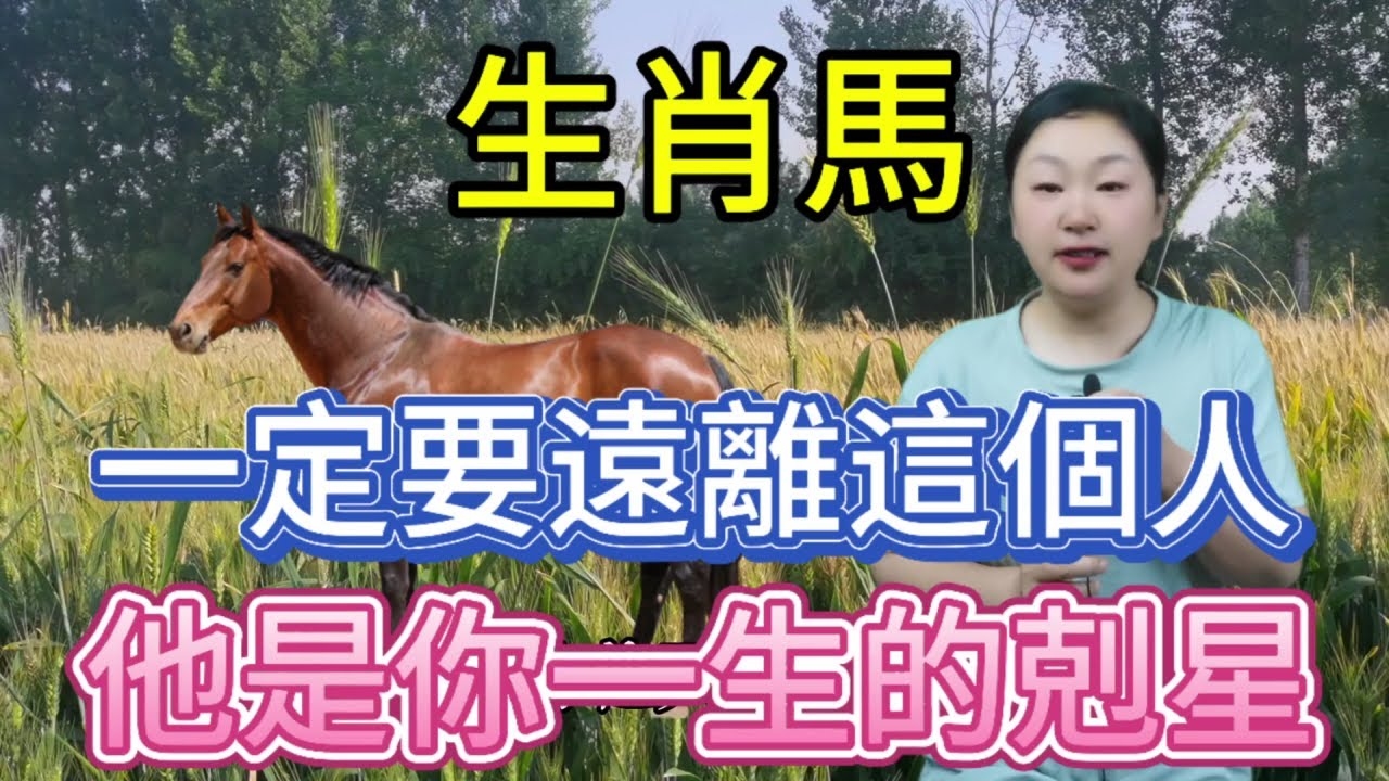 属马的人一生最克的三个生肖人物插图 属马的人一生最克的三个生肖人物插图