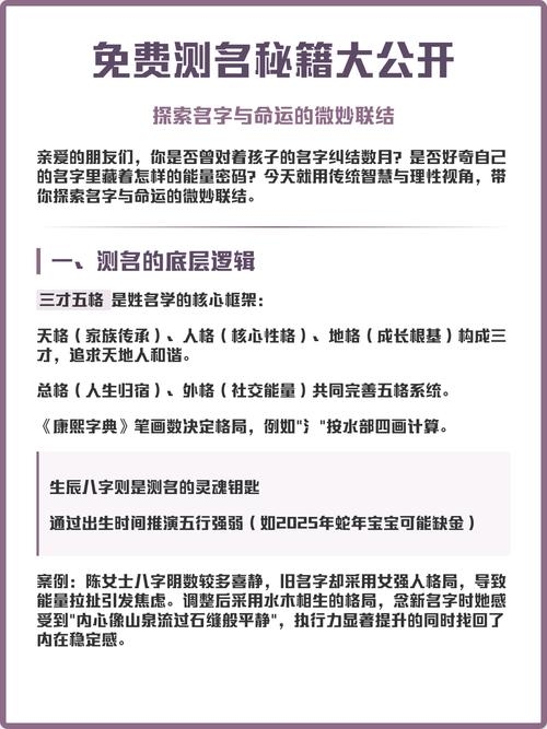 测名网站大全，探索姓名学的奥秘插图
