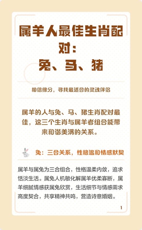 羊女最佳伴侣，猪年男性，恩爱有加插图