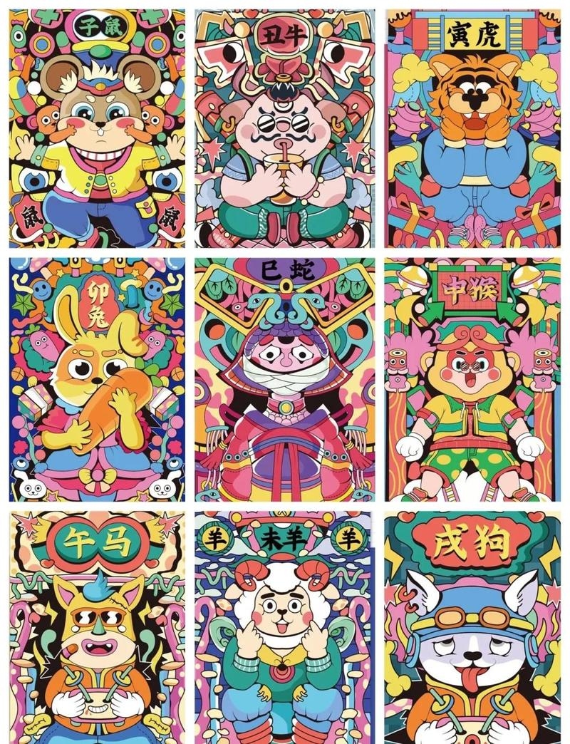 丹青妙手与生肖—艺术之韵的完美结合插图