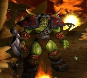 兽人战士霸气名字，格罗姆·地狱咆哮插图