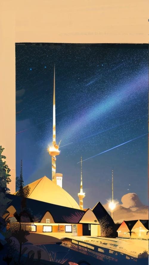 射手座流星雨，夜空中的浪漫奇遇插图