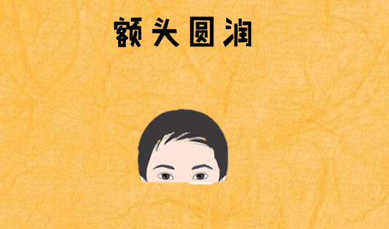 额头高女性，事业兴旺，智慧与财富的象征插图