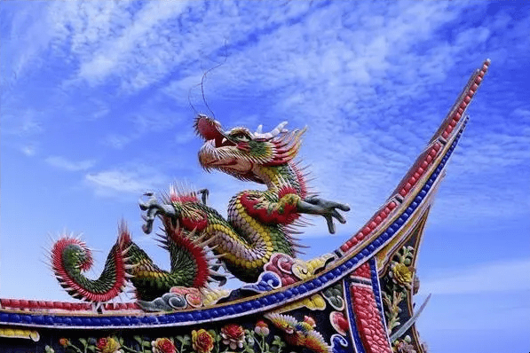 南天门上显红威的生肖—龙插图