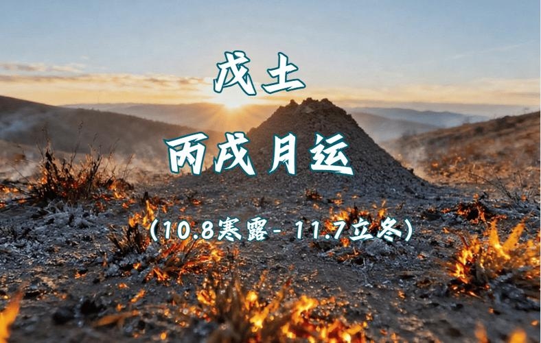 戊土生于戌月，暗涌于土命之运插图