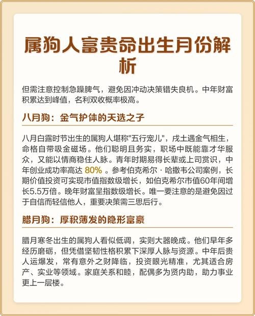 属狗出生月的命运解析插图 属狗出生月的命运解析插图