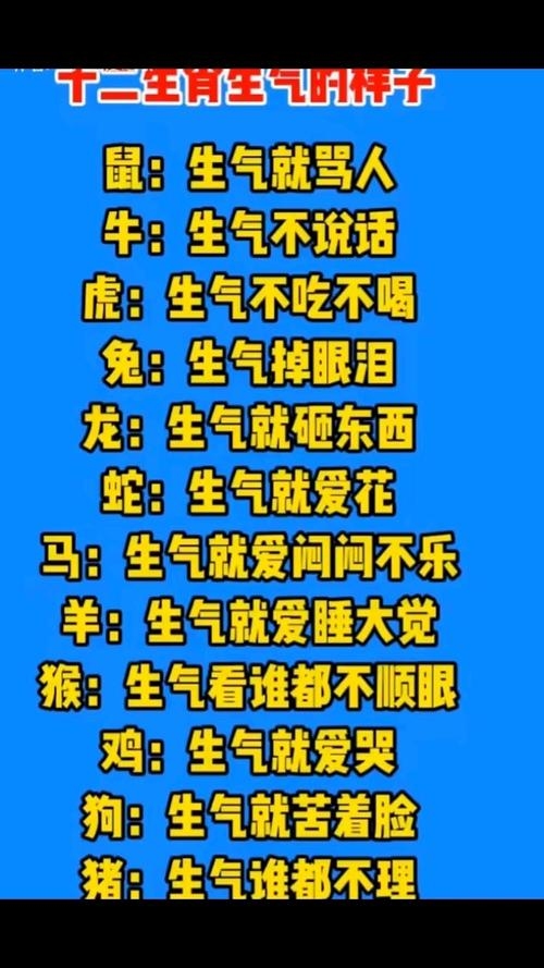 恼羞成怒的生肖—揭秘生肖个性中的愤怒情绪插图
