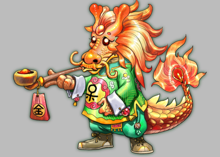 韩信点兵生肖龙插图