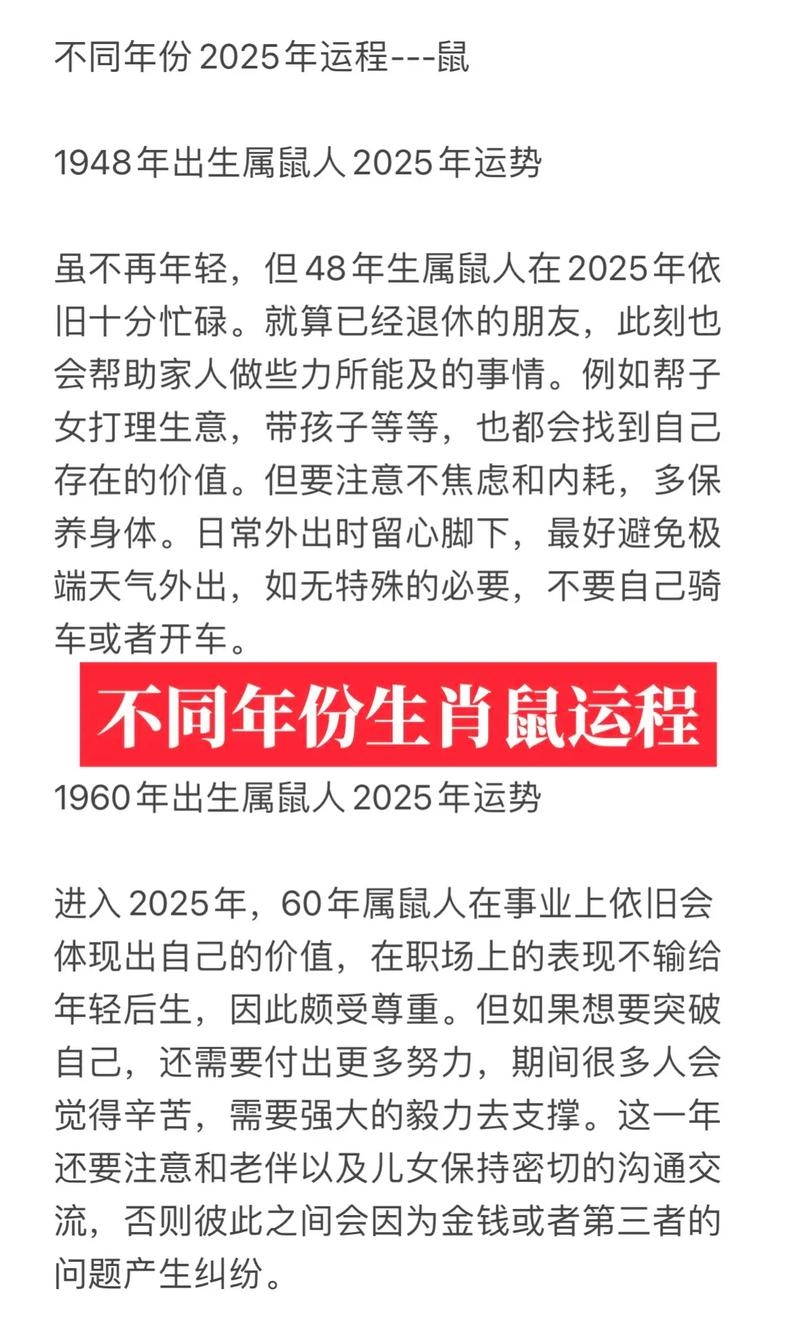 属鼠的人在2013年的运程分析插图
