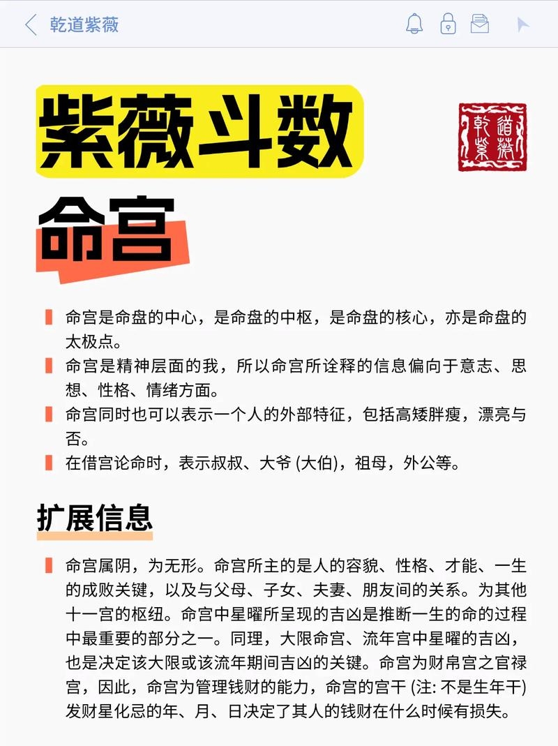 紫微斗数论坛，洞察命运奥秘的智慧殿堂插图
