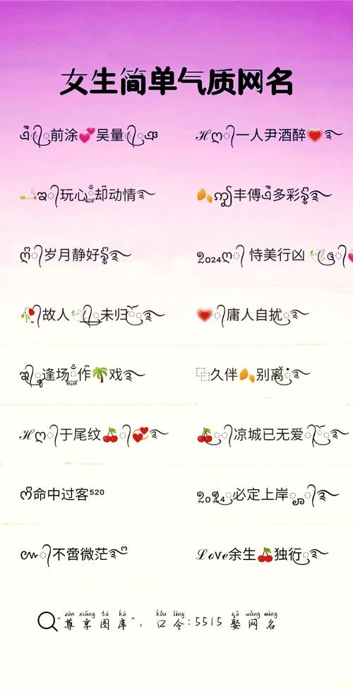 探寻独特魅力，解析现代女性QQ名字的多样性与内涵插图