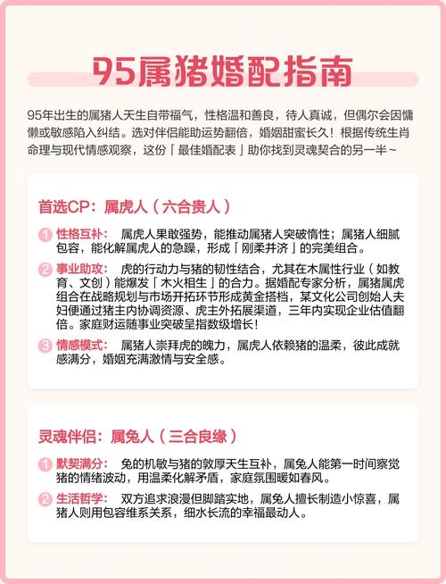 属猪的属相婚配表解析插图