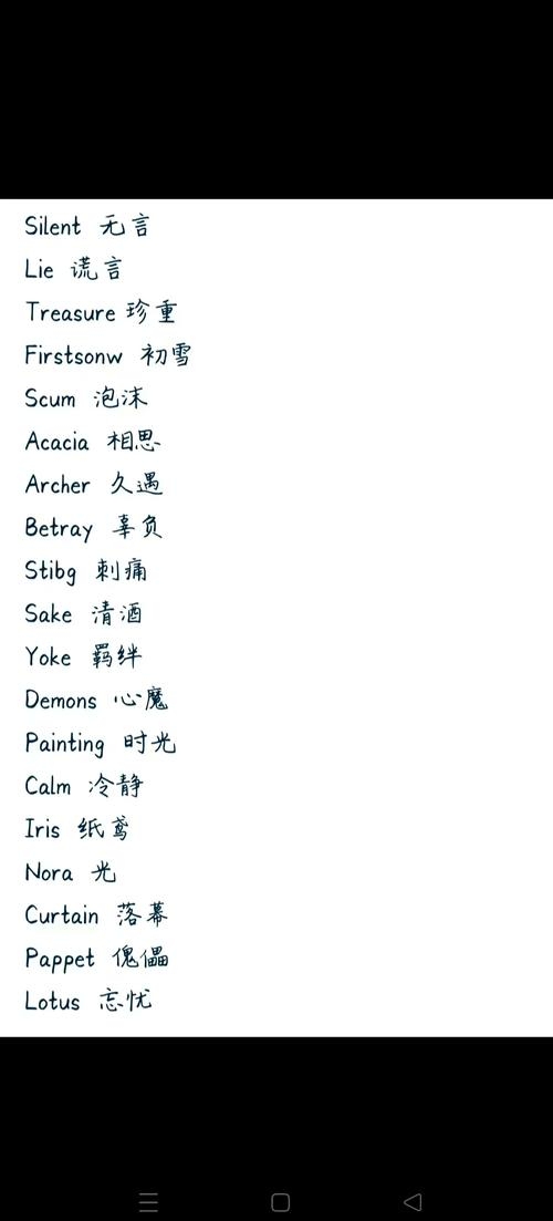 QQ个性英文网名推荐插图