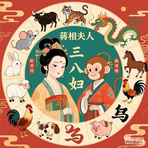 揭秘将相夫人三八妇的生肖之谜插图
