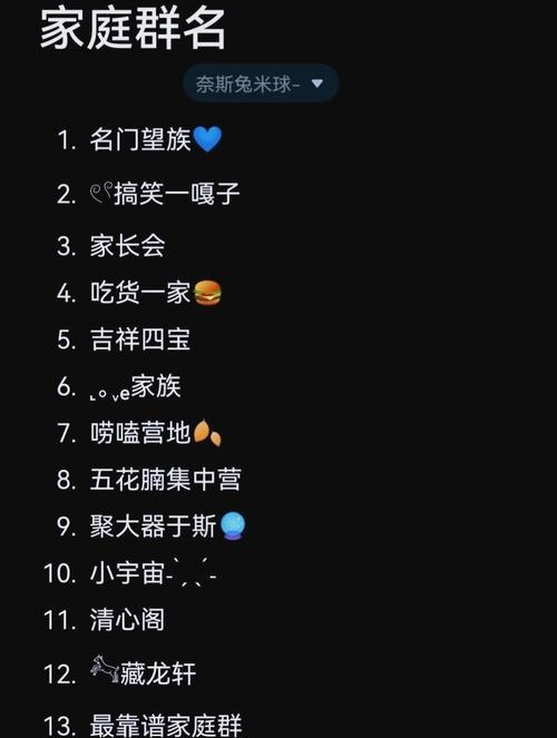 QQ家族名称，网络社交的温馨小窝插图