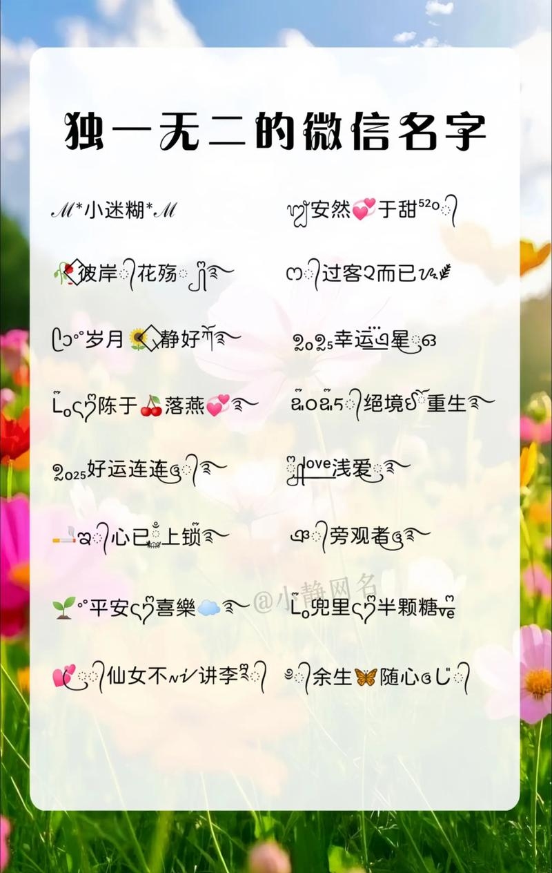 微信名,展现高雅不俗的自我风采插图 微信名,展现高雅不俗的自我风采插图