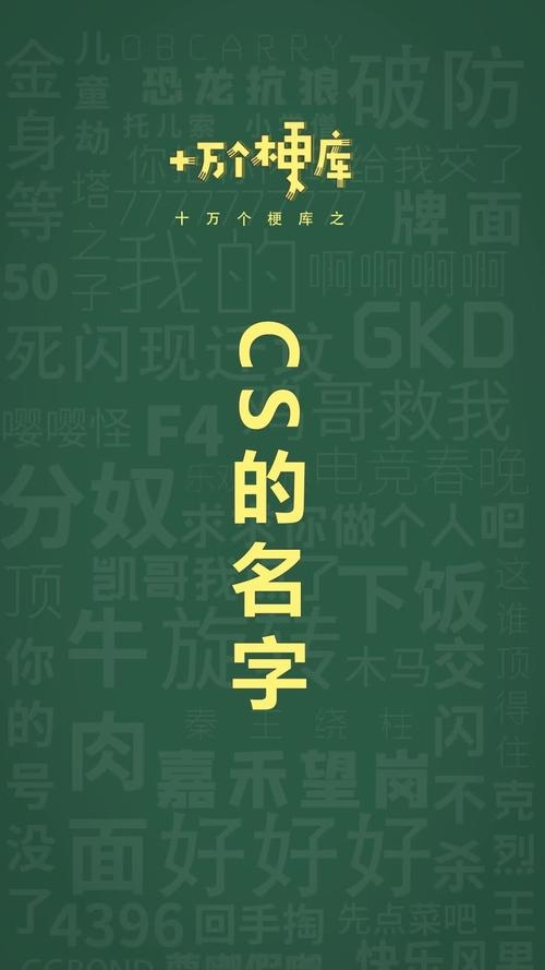 CS名字大全，创意与个性的碰撞插图