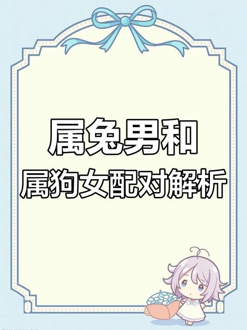 男狗女兔情定和谐，携手共赴美好生活插图