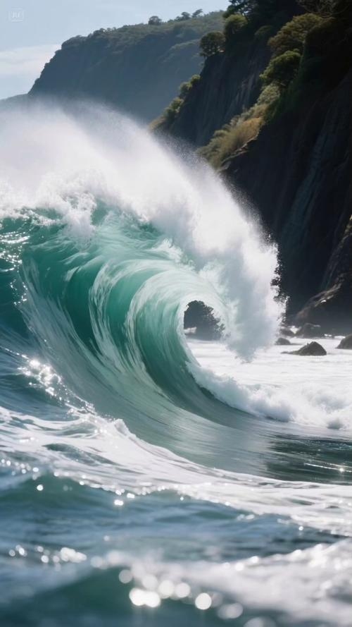 巨浪入梦，生活波涛汹涌的预兆？插图