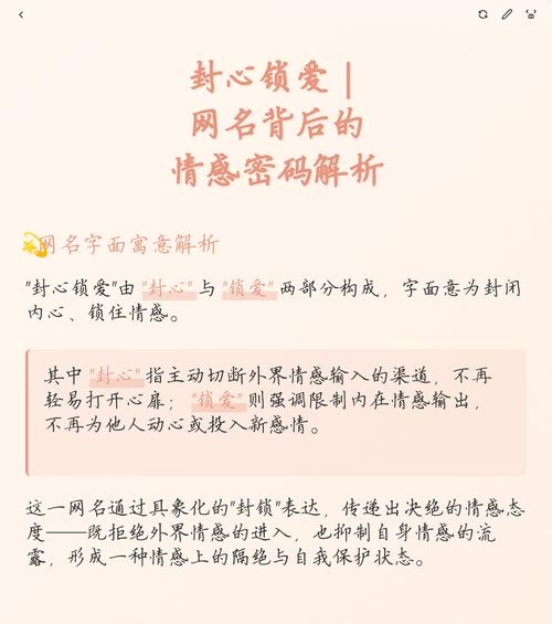 探寻网名背后的情感密码插图