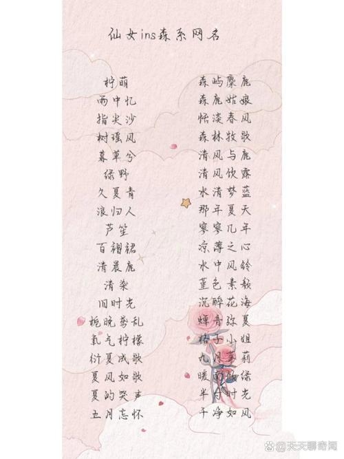 QQ昵称大全女生精选插图