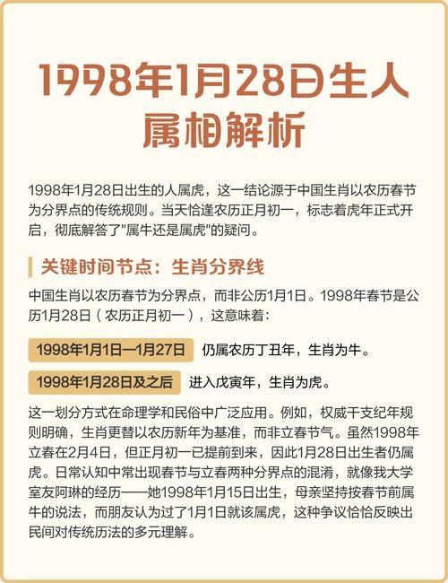 揭秘1998年属相之谜插图